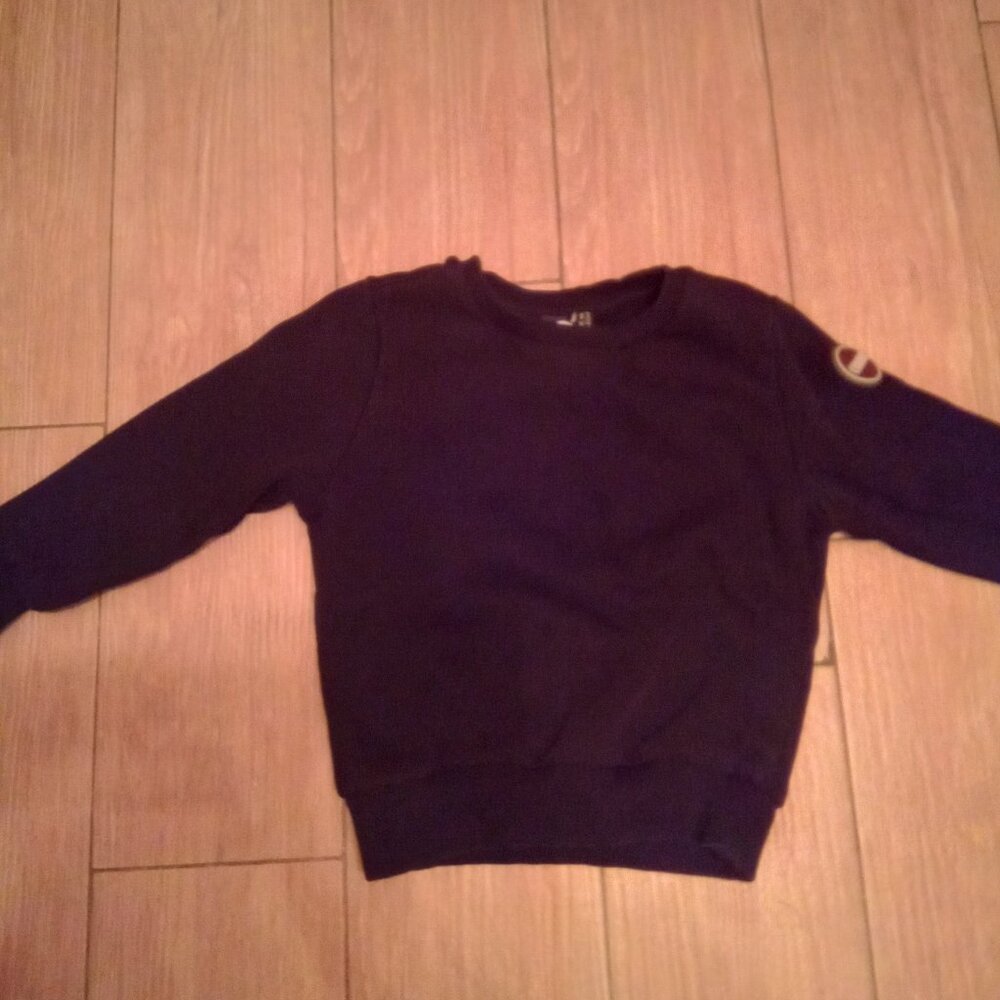 Colmar Black fleece lined kids sweatshirt